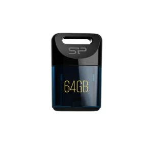 USB памет SILICON POWER Jewel J06 64GB USB 3.0 тъмно синя продуктова снимка отпред