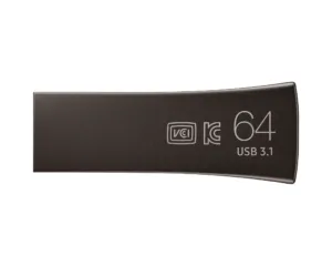 USB памет Samsung BAR Plus 64GB USB-A Titanium Gray основен продукт снимка отпред
