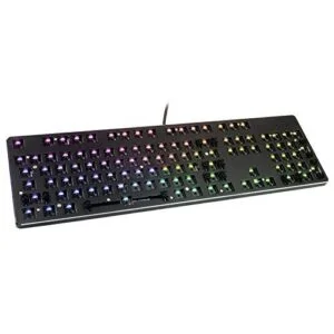 Геймърска механична клавиатура основа Glorious RGB GMMK ANSI Layout предна страна