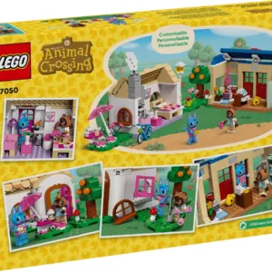 LEGO Animal Crossing - Nook`s Cranny & Rosie`s House - 77050 изглед на играчката отстрани