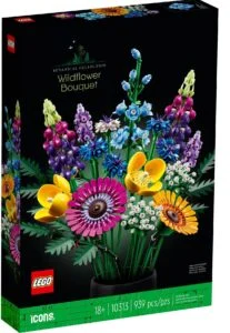LEGO Icons Wildflower Bouquet 10313 основна снимка на продукта с многоцветен дизайн