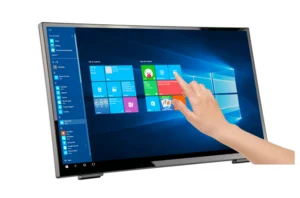 Тъч монитор HANNSPREE HT248PPB LED 23.8 inch Wide Full HD Черен основен продукт снимка
