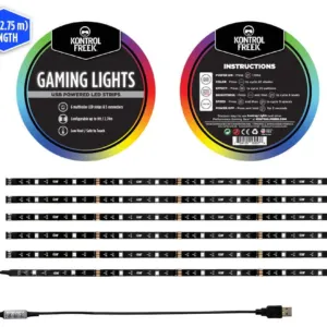 RGB лента KontrolFreek Gaming Lights Kit USB 2.74m основна снимка на продукта