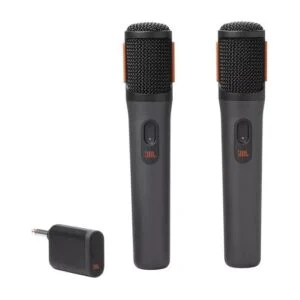 Комплект безжични микрофони JBL PartyBox Wireless Mic 2 бр основно изображение с двата микрофона