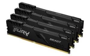 Памет Kingston FURY Beast 128GB(4x32GB) DDR4 3600MHz CL18 основна продуктова снимка