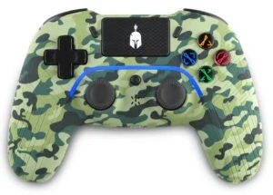 Безжичен геймпад Spartan Gear Aspis 4 Green Camo основен продукт снимка с вид отпред