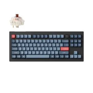 Геймърска Механична клавиатура Keychron V3 Max V3M-D3 продуктова снимка с видима клавиатура и дизайн
