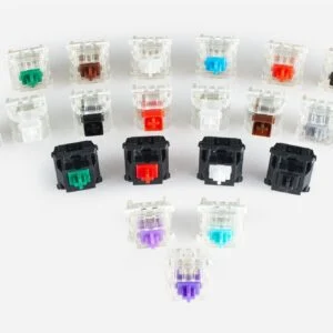 Изображение на отделен суич Glorious Gateron Black за механична клавиатура