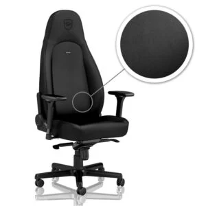 Геймърски стол noblechairs ICON Black Edition страничен изглед на стола