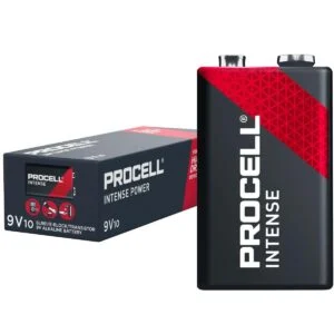 Алкална батерия 6LF22 9V 10pk опаковка INTENSE MX1604 PROCELL снимка на продукта