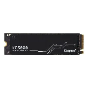 SSD KINGSTON KC3000 M.2-2280 PCIe 4.0 NVMe 512GB продуктова снимка отпред