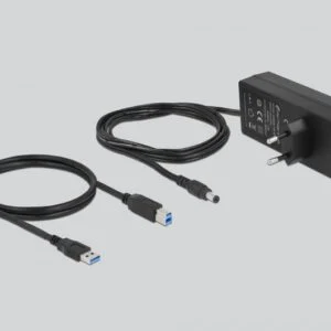 USB хъб DELOCK-63670 с видим USB 3.0 Type-B конектор и метален корпус