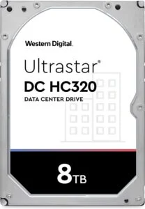 Хард диск WD Ultrastar DC HC320 8TB 7200RPM SATA 6GB/s основна продуктова снимка