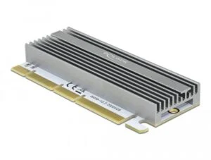 PCI Express x16 (x1 / x4 / x8) карта Delock за M.2 NVMe M.2 Key M RGB LED основна продуктова снимка