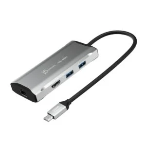 Докинг станция j5create JCD392 100W USB-C 10Gbps 4K60 основна продуктова снимка