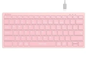 Безжична клавиатура A4TECH FBX51C FSTyler розово основна продуктова снимка