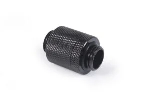 D-Plug Alphacool ES 20mm G1/4 AG Черен мат продукт снимка отпред