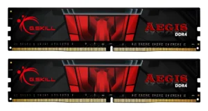 Памет G.SKILL Aegis 16GB DDR4 3000MHz F4-3000C16D-16GISB основна продуктова снимка