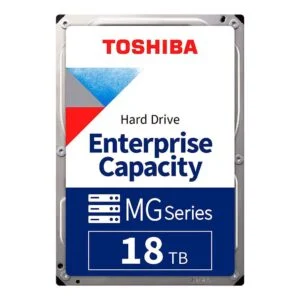 Хард диск Toshiba MG Enterprise 18TB 512MB SATA 6.0Gb/s 7200rpm MG09ACA18TE основна продуктова снимка