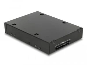 Чекмедже Delock 3.5″ за 1 x 2.5″ U.2 NVMe SSD или SATA SAS HDD SSD черен основна снимка