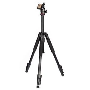 Статив HAMA Traveller 163 Ball 04291 основен изглед с 3D глава и алуминиева конструкция