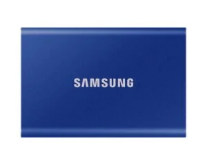 Външен SSD Samsung T7 Indigo Blue 1000GB основен продукт снимка