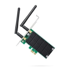 Безжичен адаптер TP-LINK Archer T4E AC1200 dual band PCI-EX предна страна