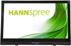 Тъч монитор HANNSPREE HT 161 HNB с 15.6 инча TFT дисплей и черен корпус