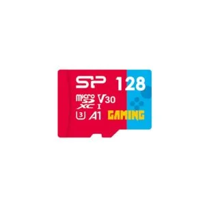 Карта памет Silicon Power Superior Gaming 128GB microSDHC Class 10 с SD адаптер снимка на продукта