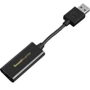 Звукова карта Creative Sound Blaster PLAY! 3 USB 2.0 продуктова снимка с видим USB порт и жакове