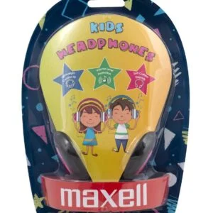 Слушалки MAXELL KIDS с розов цвят и стандартен 3.5 мм накрайник