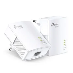 PowerLine адаптер TP-Link TL-PA7017 KIT основна продуктова снимка с видим дизайн