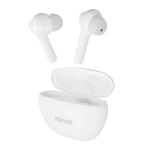 Блутут слушалки MAXELL Dynamic Докинг кутийка True Wireless Бяли снимка на продукта отпред