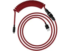 Кабел за клавиатура HyperX Coiled Cable USB-C Red-Black основна снимка на продукта