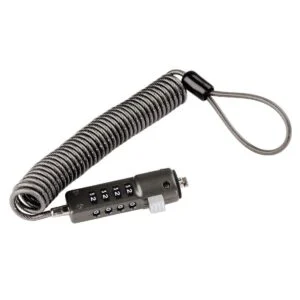Цифрово заключващо устройство за лаптоп HAMA Lock 54106 с 4-цифрен код и стоманен кабел