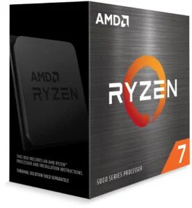 Процесор AMD RYZEN 7 5800X 8-Core 3.8 GHz 36MB 105W AM4 продукт снимка отпред