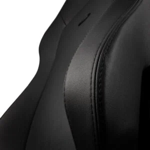 Геймърски стол noblechairs HERO Black Edition показва подлакътници и основа