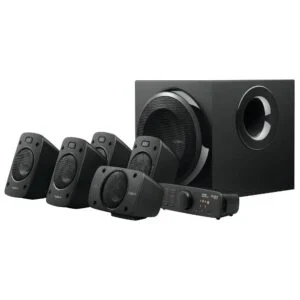 Тонколони Logitech Z906 5.1 система основна тонколона черен цвят