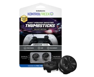 Аксесоар KontrolFreek FPS Thumbsticks Galaxy Black основна снимка на продукта с черен цвят
