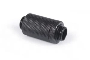 D-Plug Alphacool ES 31.5mm G1/4 AG черен мат основен изглед на продукта