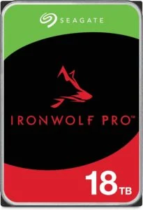 Хард диск SEAGATE IronWolf ST18000NT001 18TB 256MB Cache SATA 6.0Gb/s продуктова снимка отпред