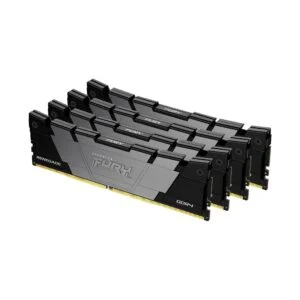 Памет Kingston FURY Renegade Black 128GB(4x32GB) DDR4 3200MHz CL16 основна продуктова снимка