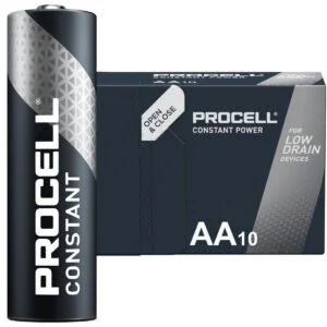 Алкална батерия LR6 1,5V AA 10pk опаковка CONSTANT MN1500 PROCELL продуктова снимка