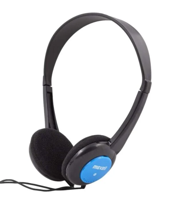 Слушалки MAXELL KIDS основна снимка с малки сини наушници