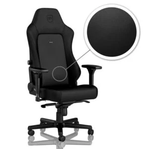 Геймърски стол noblechairs HERO Black Edition страничен изглед на продукта