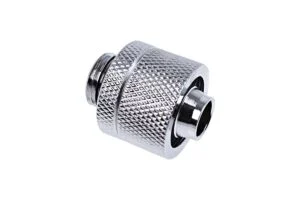 Фитинг Alphacool Eiszapfen удължител 16 на 10 мм с резба G1 4 сребрист основна снимка