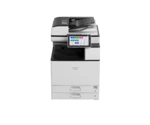 Мултифункционалнo устройствo RICOH IM 2500 с преден изглед и дисплей