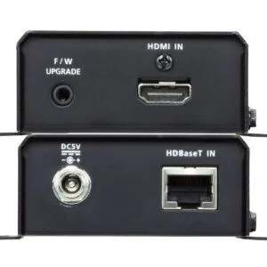 HDMI Extender ATEN VE801 изглед отстрани с показан HDMI конектор