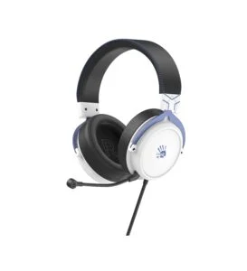 A4tech Bloody M590i Sports Navy геймърски жични слушалки с микрофон продуктова снимка отпред