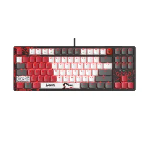А4tech Геймърска механична клавиатура Bloody Naraka S87 с USB кабел и RGB подсветка